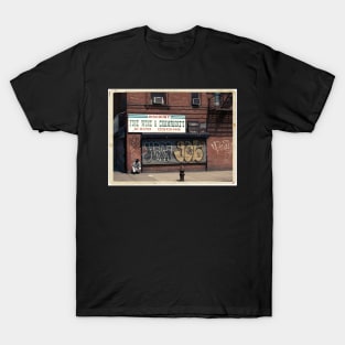 Liquor Store in NYC - Kodachrome Postcard T-Shirt